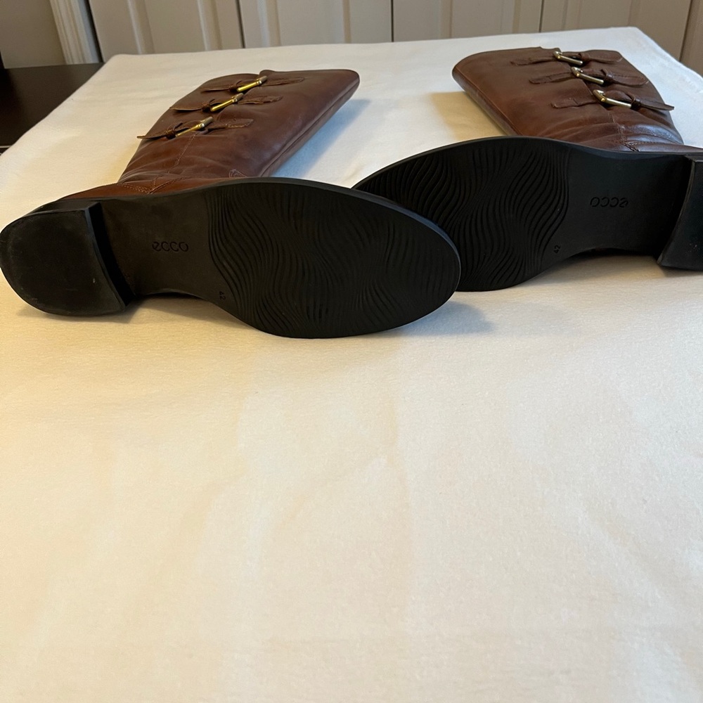 Classic Women's Tall Riding Boots - Brown - Picture 6 of 7